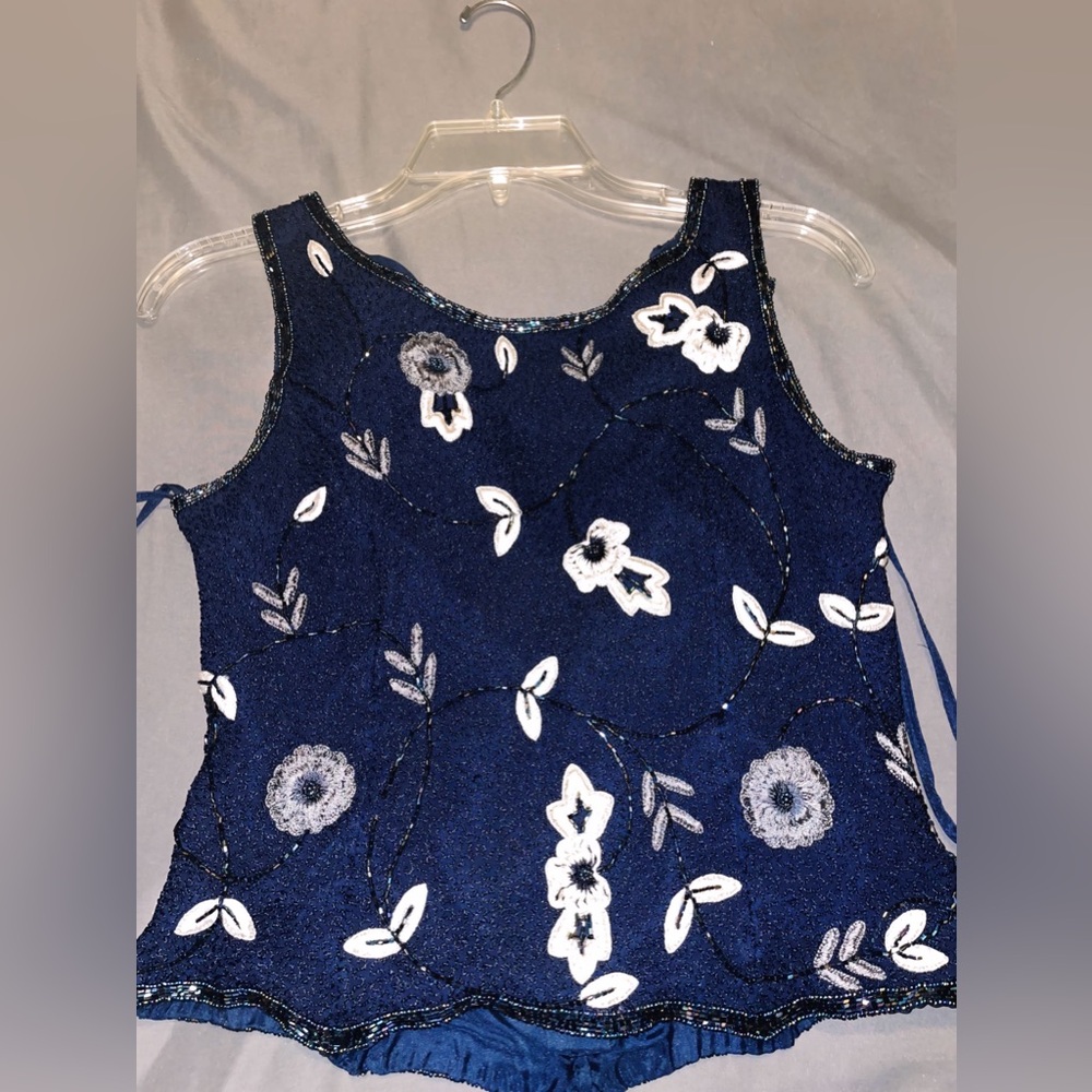 Adrianna Papell Beaded Top